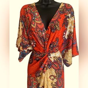 Statement Maxi dress by Venus size large